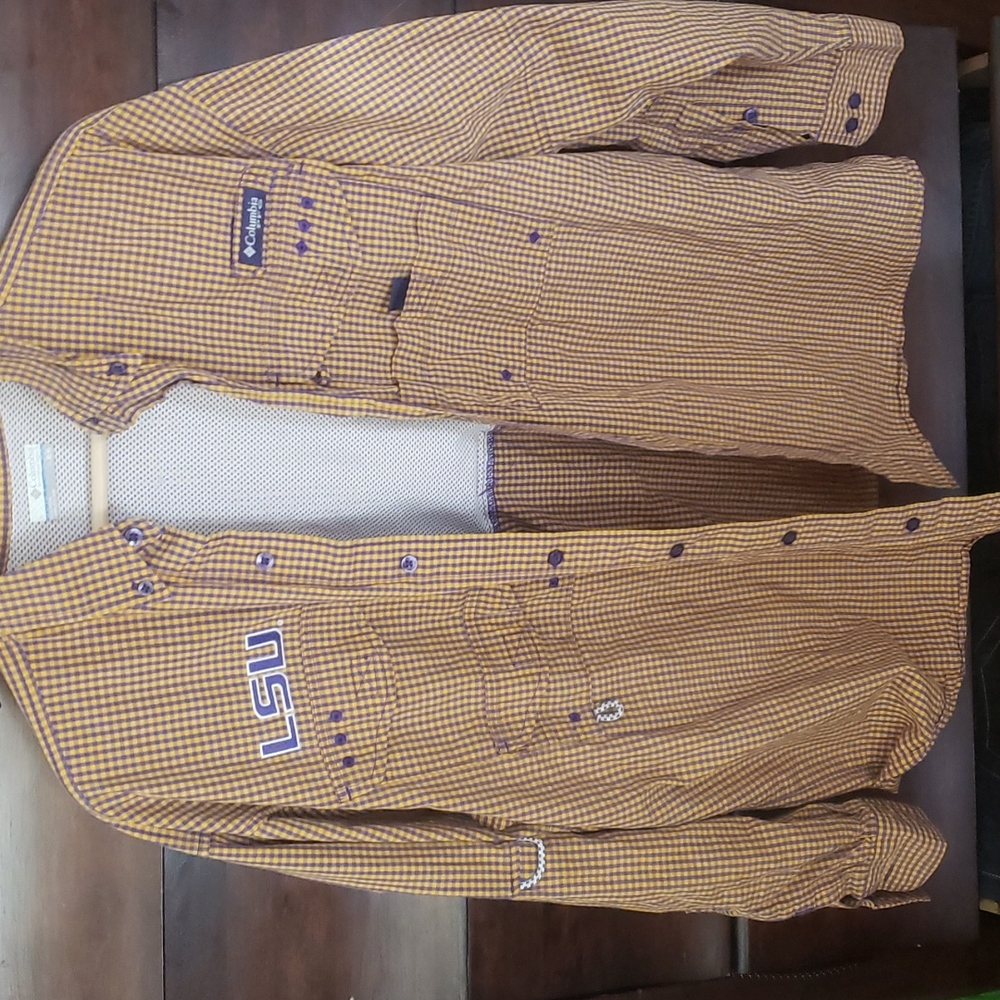 Columbia pfg lsu long sleeve